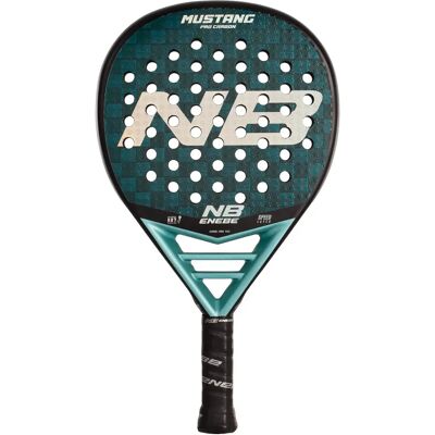 Raquette de padel Enebe Mustang 15K Vert TU Unisex - Publicité Raquette de padel Enebe Mustang 15K Vert TU Unisex - Publicité