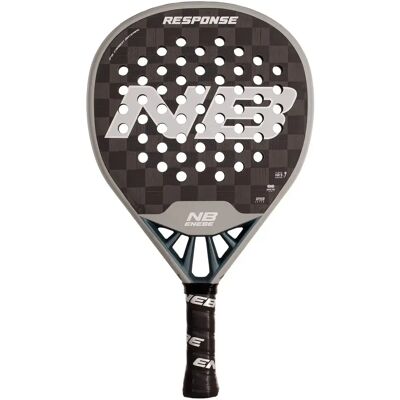 Raquette de padel Enebe Response 24K Argenté TU Unisex - Publicité Raquette de padel Enebe Response 24K Argenté TU Unisex - Publicité