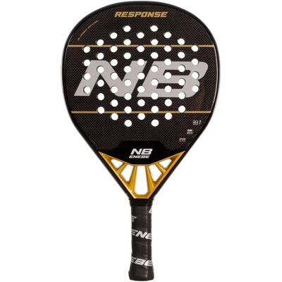 Raquette de padel Enebe Response 3K Evo Noir TU Unisex - Publicité Raquette de padel Enebe Response 3K Evo Noir TU Unisex - Publicité