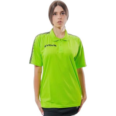 Polo Givova Club Vert M Unisex - Publicité Polo Givova Club Vert M Unisex - Publicité