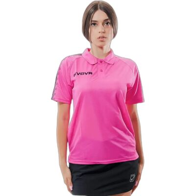 Polo Givova Club Rose L Unisex - Publicité Polo Givova Club Rose L Unisex - Publicité