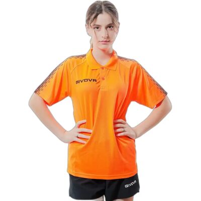 Polo Givova Club Orange M Unisex - Publicité Polo Givova Club Orange M Unisex - Publicité