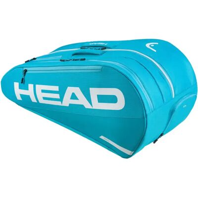 Sac de raquette de tennis Head Tour Bleu 65 L Unisex - Publicité Sac de raquette de tennis Head Tour Bleu 65 L Unisex - Publicité
