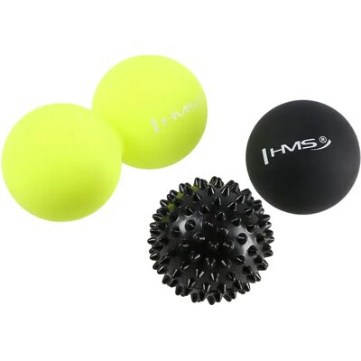 Ensemble de Balles de Massage en Silicone HMS BLS01 - Points de Déclenchement & Tissus Profonds - Publicité Ensemble de Balles de Massage en Silicone HMS BLS01 - Points de Déclenchement & Tissus Profonds - Publicité