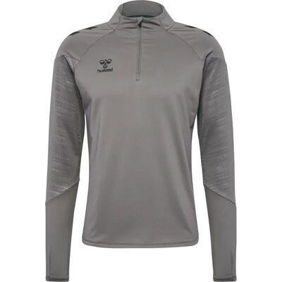 Haut d'entraînement half zip Hummel Pro Gris L Unisex - Publicité Haut d'entraînement half zip Hummel Pro Gris L Unisex - Publicité