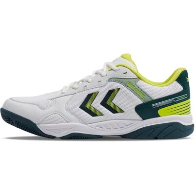 Chaussures indoor Hummel Court Control II Blanc 41 Unisex - Publicité Chaussures indoor Hummel Court Control II Blanc 41 Unisex - Publicité