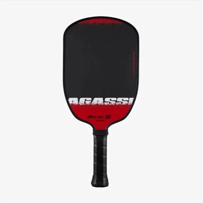 Joola Raquette de pickleball Agassi Edge 16 Noir TU Unisex - Publicité Joola Raquette de pickleball Agassi Edge 16 Noir TU Unisex - Publicité
