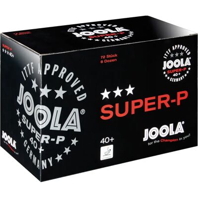 Balle de tennis de table Joola Super-P (x72) Blanc TU Unisex - Publicité Balle de tennis de table Joola Super-P (x72) Blanc TU Unisex - Publicité