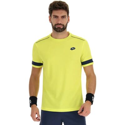 T-shirt Lotto Superrapida V Jaune S Male - Publicité T-shirt Lotto Superrapida V Jaune S Male - Publicité