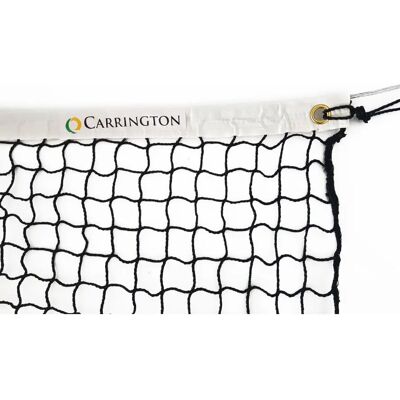 Filet de tennis Carrington terre battue Noir 3 mm Unisex - Publicité Filet de tennis Carrington terre battue Noir 3 mm Unisex - Publicité