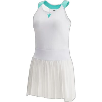 Robe de padel femme Macron Cc Lucilla Blanc S Female - Publicité Robe de padel femme Macron Cc Lucilla Blanc S Female - Publicité