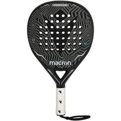 Raquette de padel Macron CC Poseidon Shadow Premium Noir TU Unisex - Publicité Raquette de padel Macron CC Poseidon Shadow Premium Noir TU Unisex - Publicité