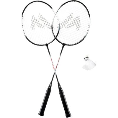 Raquette de badminton Martes Clash (x2) Noir 662+1 mm Unisex - Publicité Raquette de badminton Martes Clash (x2) Noir 662+1 mm Unisex - Publicité