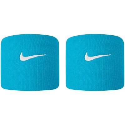 Poignet éponge Nike Premier (x2) Bleu TU Unisex - Publicité Poignet éponge Nike Premier (x2) Bleu TU Unisex - Publicité