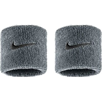Poignet éponge polaire Nike Swoosh Classic (x2) Gris TU Unisex - Publicité Poignet éponge polaire Nike Swoosh Classic (x2) Gris TU Unisex - Publicité