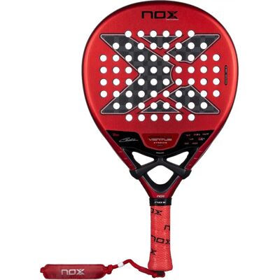 Raquette de padel Nox EA10 Ventus Hybrid 12K Xtrem par Edu Alonso Rouge TU Unisex - Publicité Raquette de padel Nox EA10 Ventus Hybrid 12K Xtrem par Edu Alonso Rouge TU Unisex - Publicité
