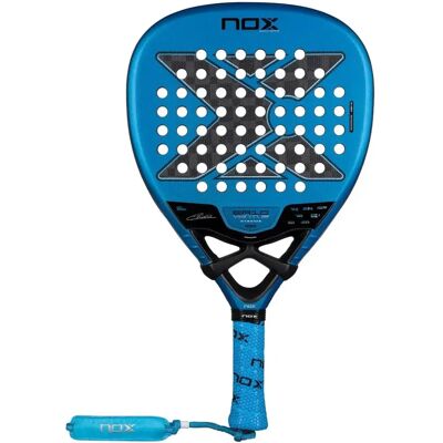 Raquette de padel Nox EA10 Ventus Attack 12K Xtrem par Edu Alonso Bleu TU Unisex - Publicité Raquette de padel Nox EA10 Ventus Attack 12K Xtrem par Edu Alonso Bleu TU Unisex - Publicité
