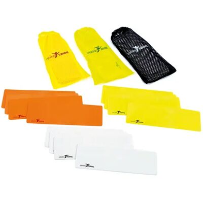 Marqueurs rectanguliare Precision (x10) Blanc 35,5x7,5 cm Unisex - Publicité Marqueurs rectanguliare Precision (x10) Blanc 35,5x7,5 cm Unisex - Publicité