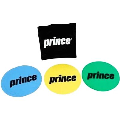 Prince Targets 6 Pièces - Cibles d'entraînement de Tennis - Multicolore - Publicité Prince Targets 6 Pièces - Cibles d'entraînement de Tennis - Multicolore - Publicité