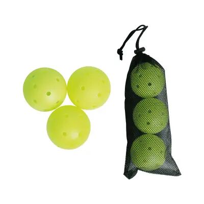Balle de pickleball Sporti Indoor (x3) Jaune TU Unisex - Publicité Balle de pickleball Sporti Indoor (x3) Jaune TU Unisex - Publicité