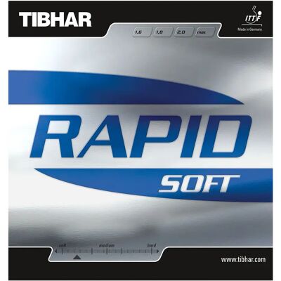 Revêtement raquette tennis de table Tibhar Rapid Soft R Rouge Max Unisex - Publicité Revêtement raquette tennis de table Tibhar Rapid Soft R Rouge Max Unisex - Publicité