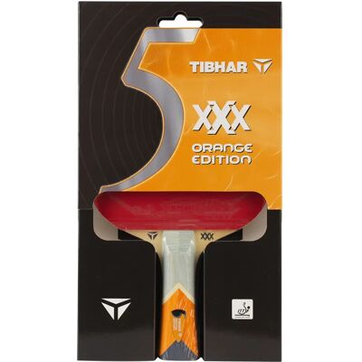 Raquette de tennis de table Tibhar XXX Edition Orange TU Unisex - Publicité Raquette de tennis de table Tibhar XXX Edition Orange TU Unisex - Publicité