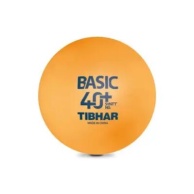 Balle de tennis de table Tibhar Basic 40+ SYNTT NG (x6) Orange 40 mm Unisex - Publicité Balle de tennis de table Tibhar Basic 40+ SYNTT NG (x6) Orange 40 mm Unisex - Publicité
