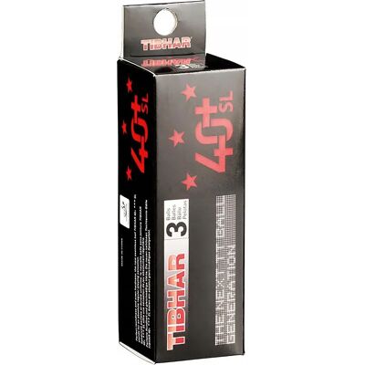 Balle de tennis de table Tibhar (x3) Blanc TU Unisex - Publicité Balle de tennis de table Tibhar (x3) Blanc TU Unisex - Publicité
