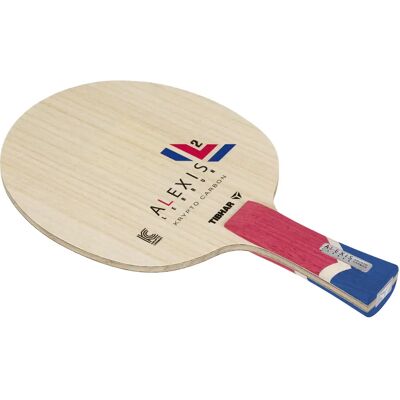 Raquette de tennis de table Tibhar Alexis Lebrun Krypto Carbon Beige TU Unisex - Publicité Raquette de tennis de table Tibhar Alexis Lebrun Krypto Carbon Beige TU Unisex - Publicité