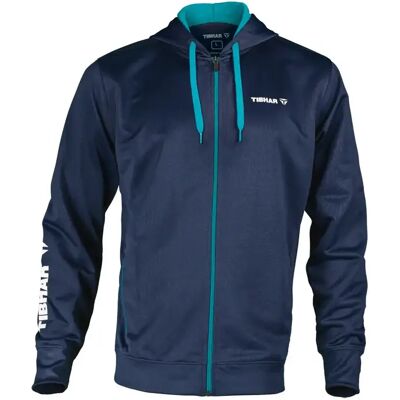 Veste de survêtement Tibhar Mundo Bleu 8XL Unisex - Publicité Veste de survêtement Tibhar Mundo Bleu 8XL Unisex - Publicité