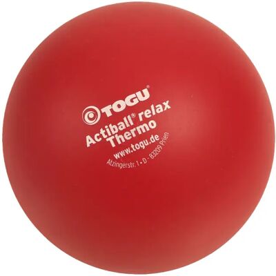 Balle de massage TOGU Relax Thermo Rouge Ø 10 cm Unisex - Publicité Balle de massage TOGU Relax Thermo Rouge Ø 10 cm Unisex - Publicité
