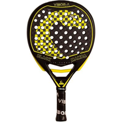 Raquette de padel Vibora Mamba Pro 2.0 Jaune 38 mm Unisex - Publicité Raquette de padel Vibora Mamba Pro 2.0 Jaune 38 mm Unisex - Publicité
