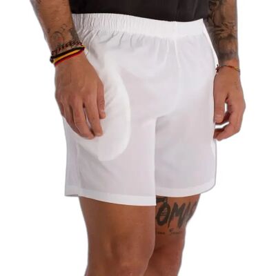 Short Vibora King Blanc M Unisex - Publicité Short Vibora King Blanc M Unisex - Publicité
