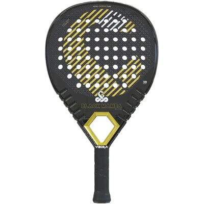 Raquette de padel Vibora Black Mamba Elite 3k Doré TU Unisex - Publicité Raquette de padel Vibora Black Mamba Elite 3k Doré TU Unisex - Publicité