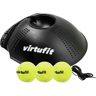 Entraînement du swing de tennis 3 balles avec cordon élastique VirtuFit Jaune 370x9,5x27 cm Unisex - Publicité Entraînement du swing de tennis 3 balles avec cordon élastique VirtuFit Jaune 370x9,5x27 cm Unisex - Publicité