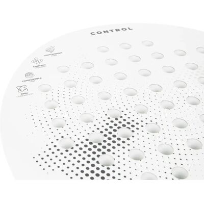 Raquette de padel VirtuFit Control Blanc 46x26x3,8 cm Unisex - Publicité Raquette de padel VirtuFit Control Blanc 46x26x3,8 cm Unisex - Publicité