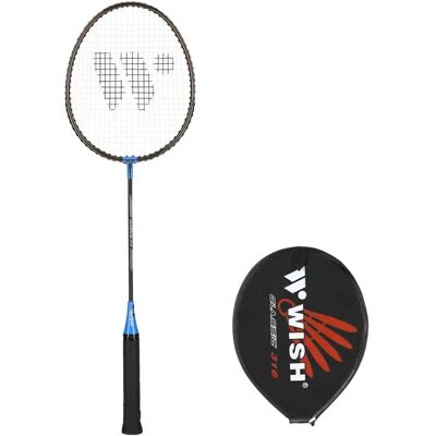 Raquette de badminton WISH Alumtec 316 Noir TU Unisex - Publicité Raquette de badminton WISH Alumtec 316 Noir TU Unisex - Publicité