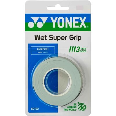 Grip de squash Yonex AC102 Powder Green Vert TU Unisex - Publicité Grip de squash Yonex AC102 Powder Green Vert TU Unisex - Publicité