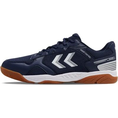 Chaussures de padel Hummel Court Control II Bleu 48 Unisex - Publicité Chaussures de padel Hummel Court Control II Bleu 48 Unisex - Publicité