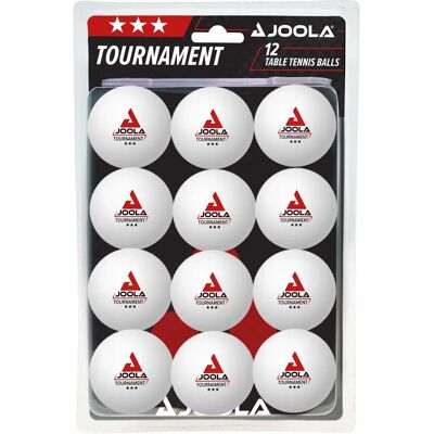 JOOLA - Tournament 3-Star - White - Balles de tennis de table - Publicité JOOLA - Tournament 3-Star - White - Balles de tennis de table - Publicité