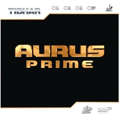 Revêtement raquette tennis de table Tibhar Arus Prime S Noir 1,7 mm Unisex - Publicité Revêtement raquette tennis de table Tibhar Arus Prime S Noir 1,7 mm Unisex - Publicité