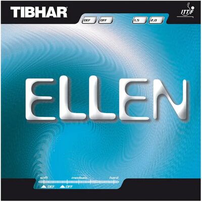 Revêtement raquette tennis de table Tibhar Ellen Off S Noir 1,5 mm Unisex - Publicité Revêtement raquette tennis de table Tibhar Ellen Off S Noir 1,5 mm Unisex - Publicité