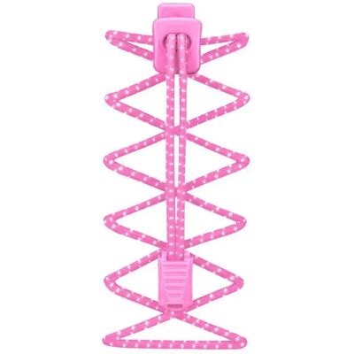 Lacets Nathan Run Laces Rose TU Unisex - Publicité Lacets Nathan Run Laces Rose TU Unisex - Publicité