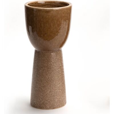 Natta vase en grès de h32 - Publicité Natta vase en grès de h32 - Publicité