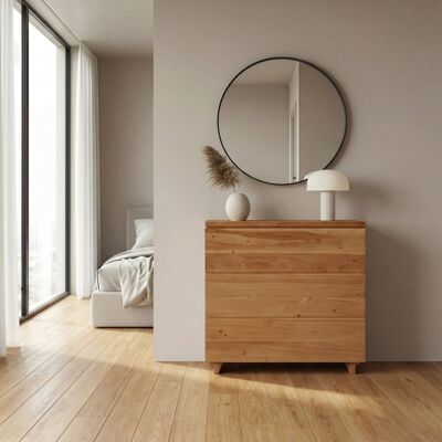 Livenza commode en acacia massif - Publicité Livenza commode en acacia massif - Publicité