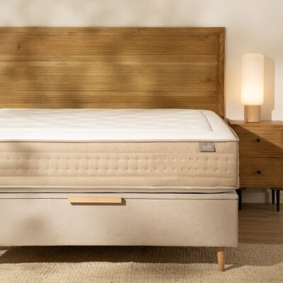 Corinto matelas à ressorts ensachés et viscoélastique 135 x 180 cm - Publicité Corinto matelas à ressorts ensachés et viscoélastique 135 x 180 cm - Publicité