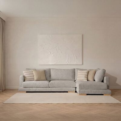 Luxor fauteuil relax droit 4 places perle - Publicité Luxor fauteuil relax droit 4 places perle - Publicité