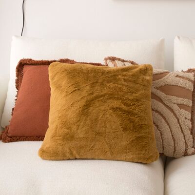 Pepy coussin moutarde - Publicité Pepy coussin moutarde - Publicité