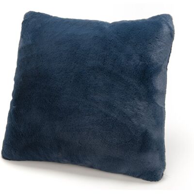 Denka coussin bleu marine - Publicité Denka coussin bleu marine - Publicité