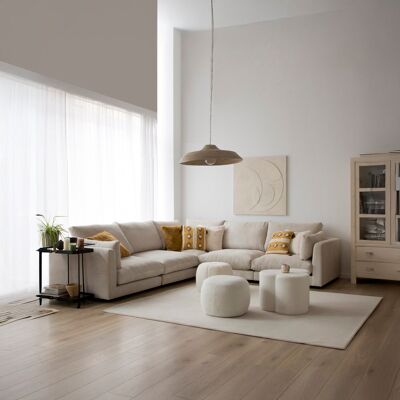 Tokio canapé d'angle modulaire grand 5 places - Publicité Tokio canapé d'angle modulaire grand 5 places - Publicité